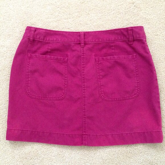 Bright Pink Corduroy Mini Skirt By Canyon River Blues Brand - Picture 2 of 8